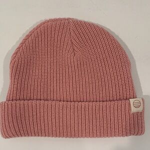 Marine Layer Cozy Pink Knit Beanie